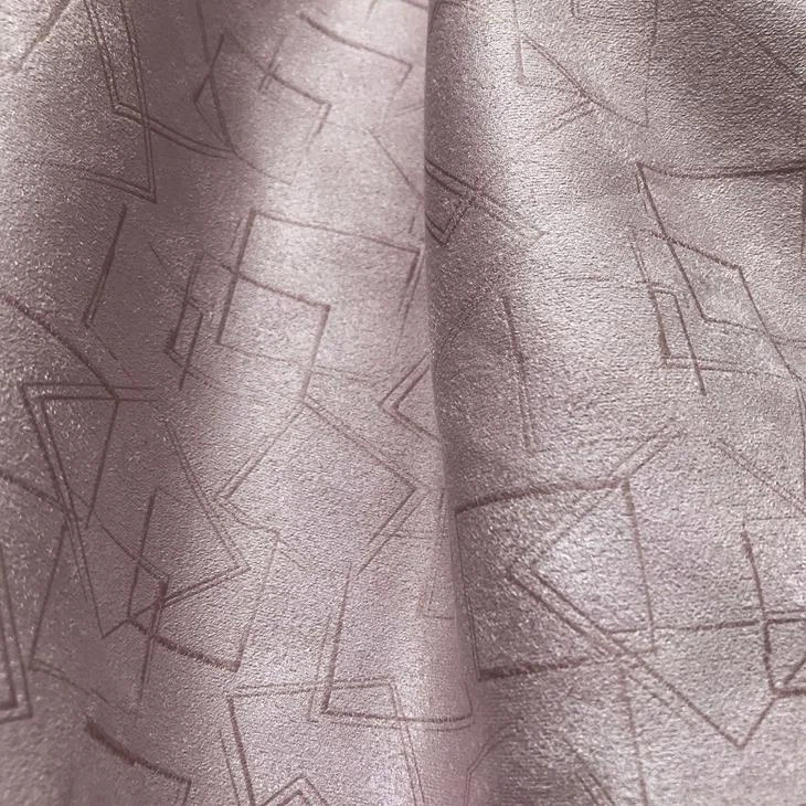 embossed air layer suede fabric