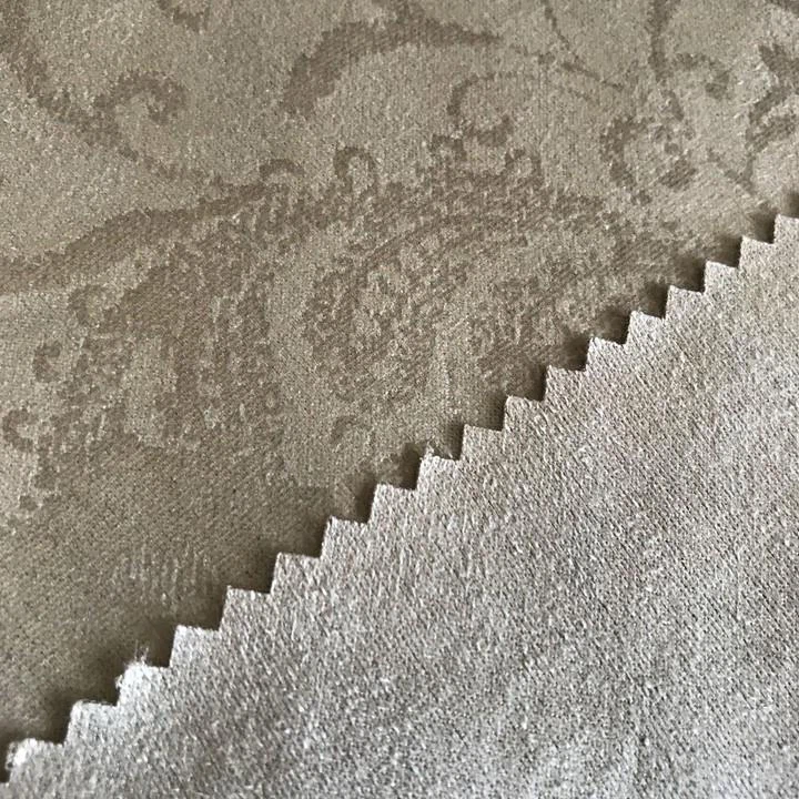 Polyester Suede Uoholstery Fabric