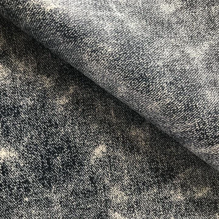 Printed Faux Suede With Fur Fabric
