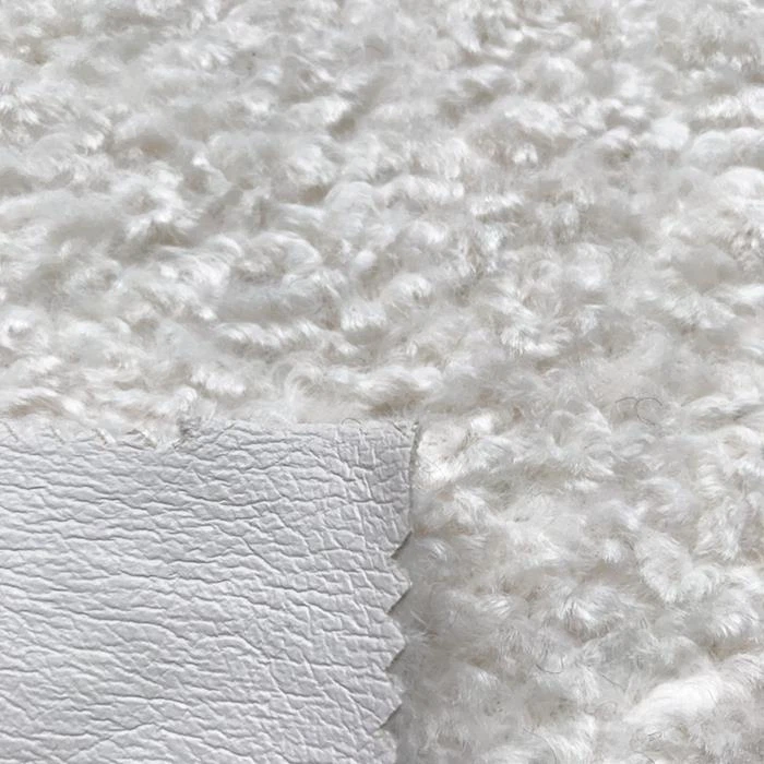 PU With Fake Fur Fabric