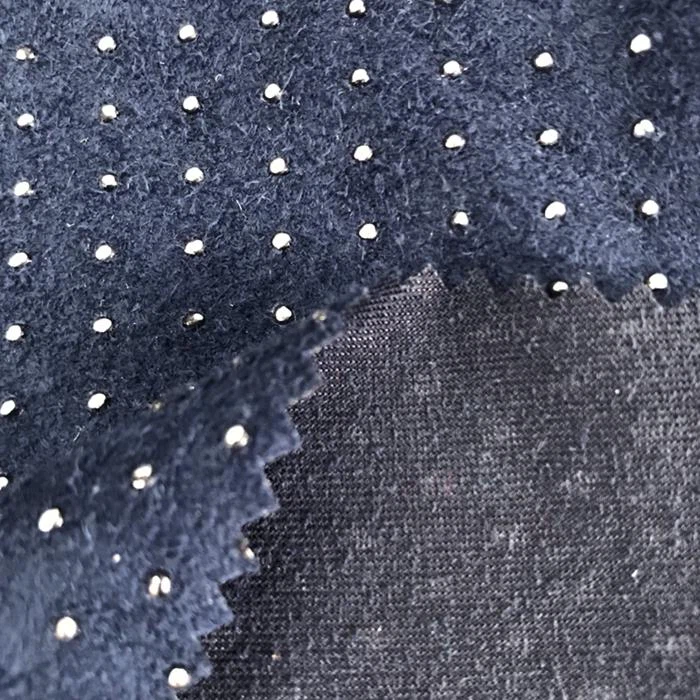 Warp Suede With Polka