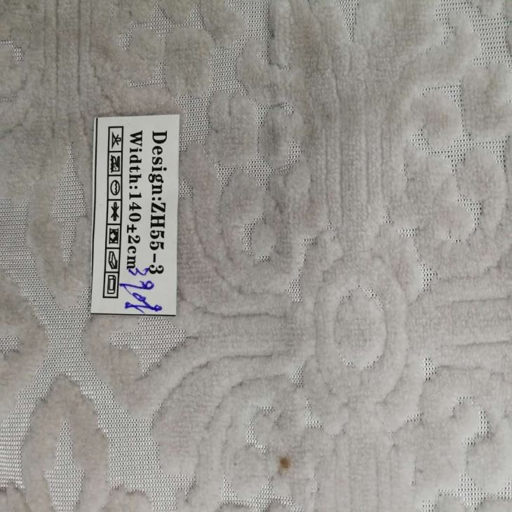 JACQUARD VELOUR FABRIC